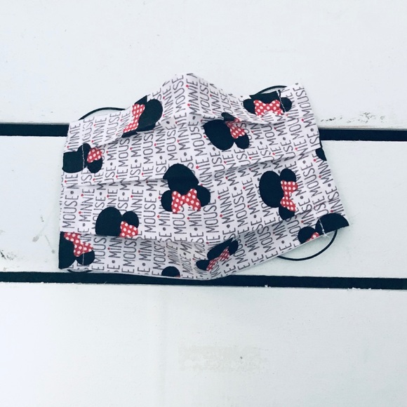 Accessories - Mouse Cloth Face Mask Polkadot Bow
